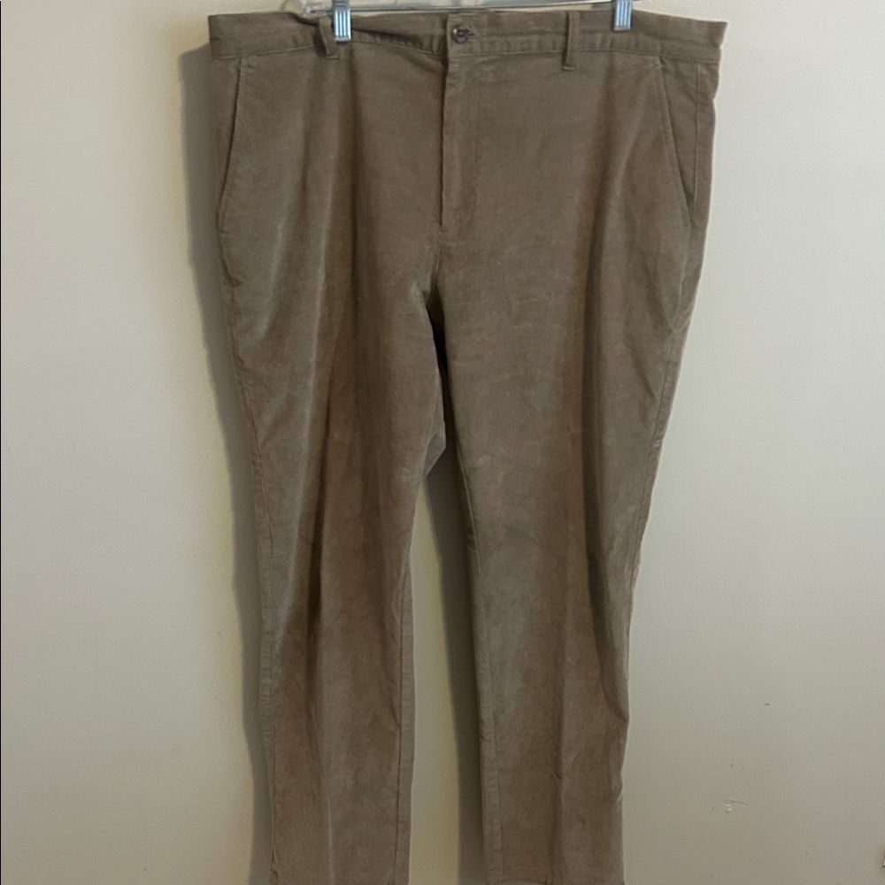 Jos. A. Bank Reserve Corduroy Pants Men’s 40x32 Tan Flat Front Cords